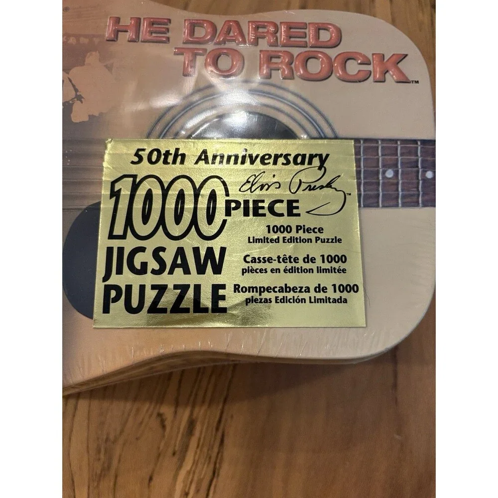 Elvis Presley “He Dared To Rock” 50th Anniversary 1000 Piece Jigsaw Puzzle NEW